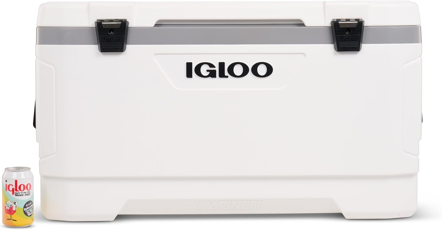 Igloo 100 QT Latitude Marine Ultra White Cooler | Amazon (US)