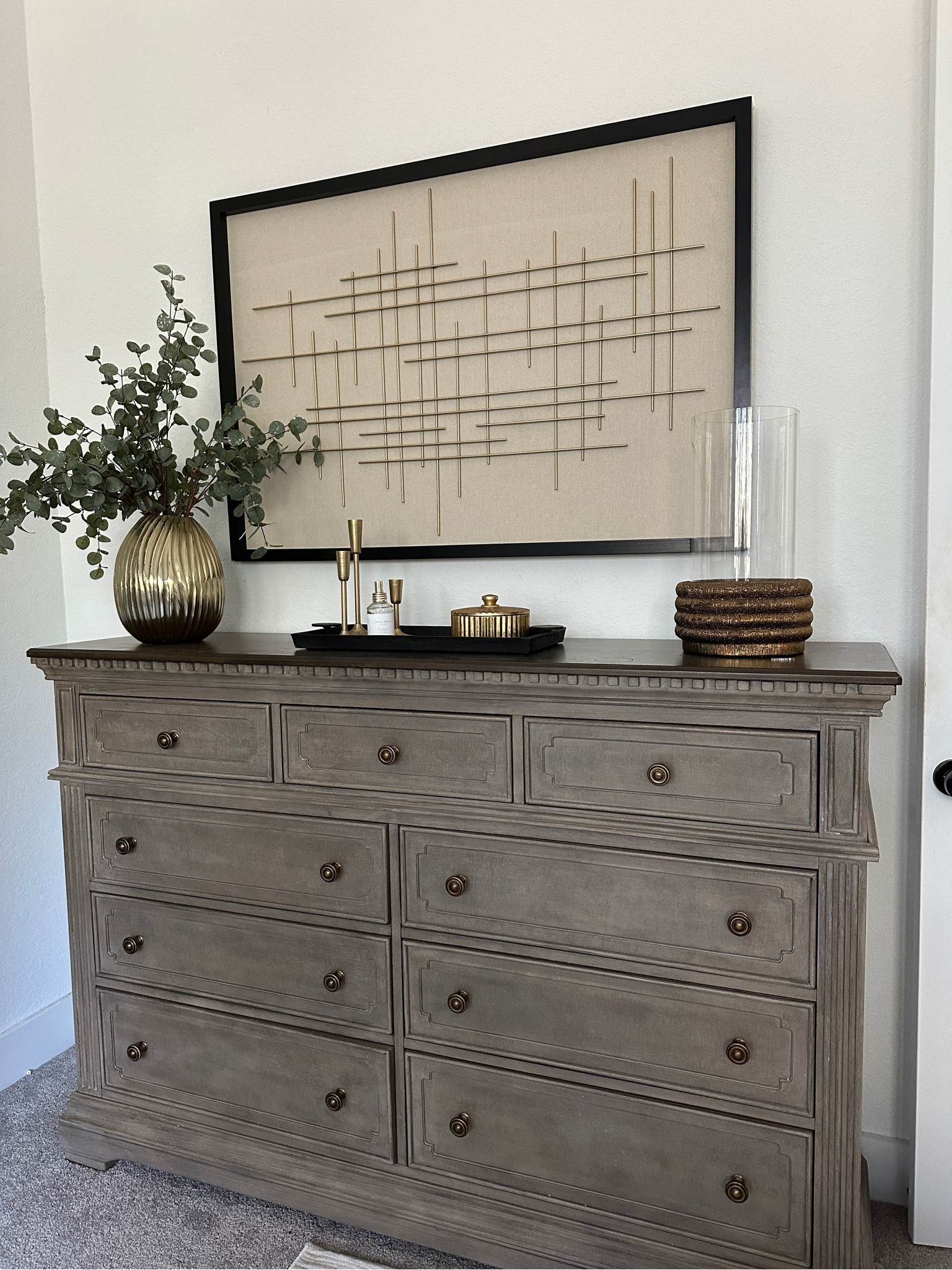 Primary Bedroom Dresser Decor 

#LTKhome