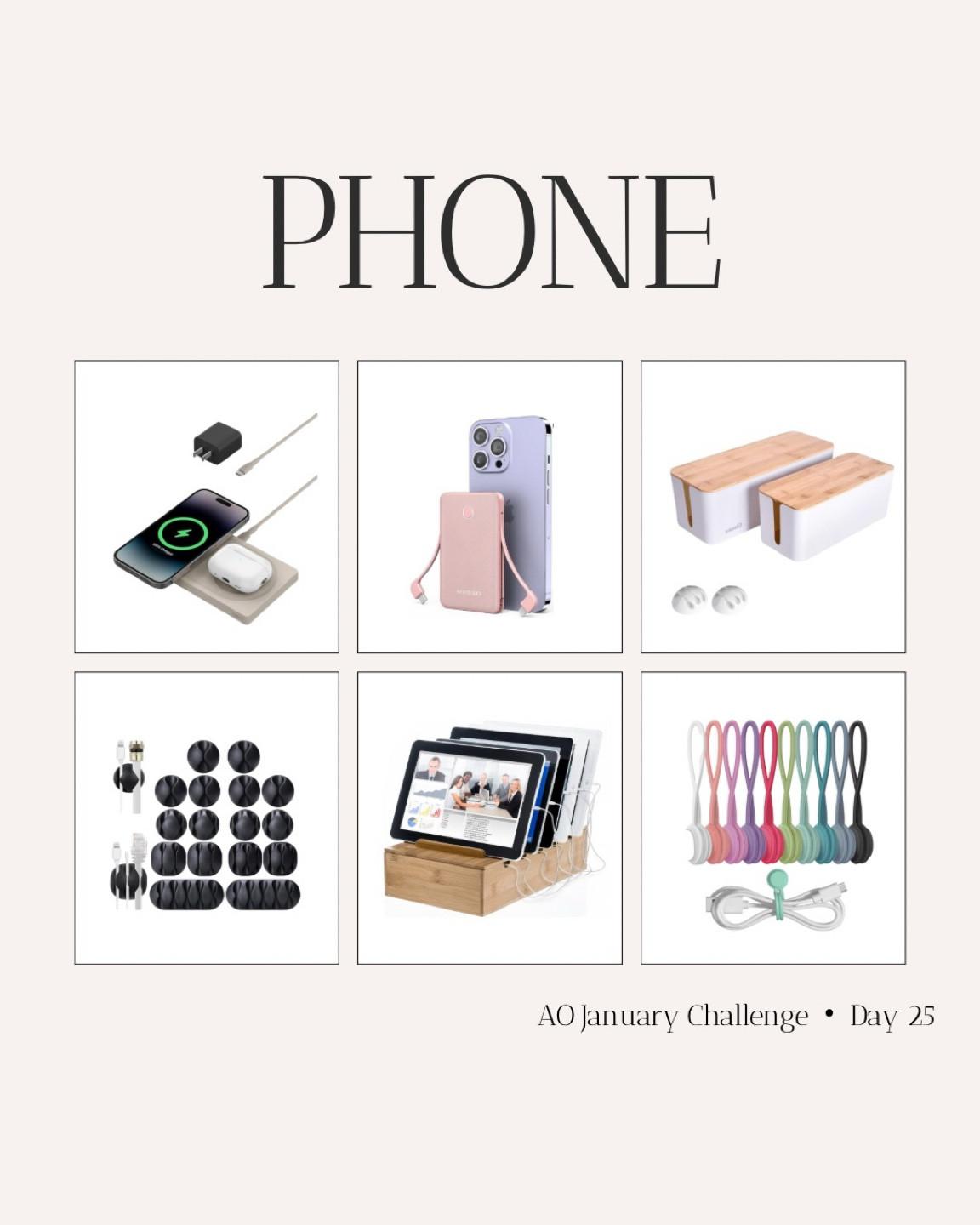 Phone! Day 25 of the #aullorganzied challenge  

#LTKFamily #LTKGiftGuide #LTKHome