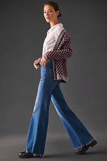 MOTHER The Hustler Roller Heel Jeans | Anthropologie (US)