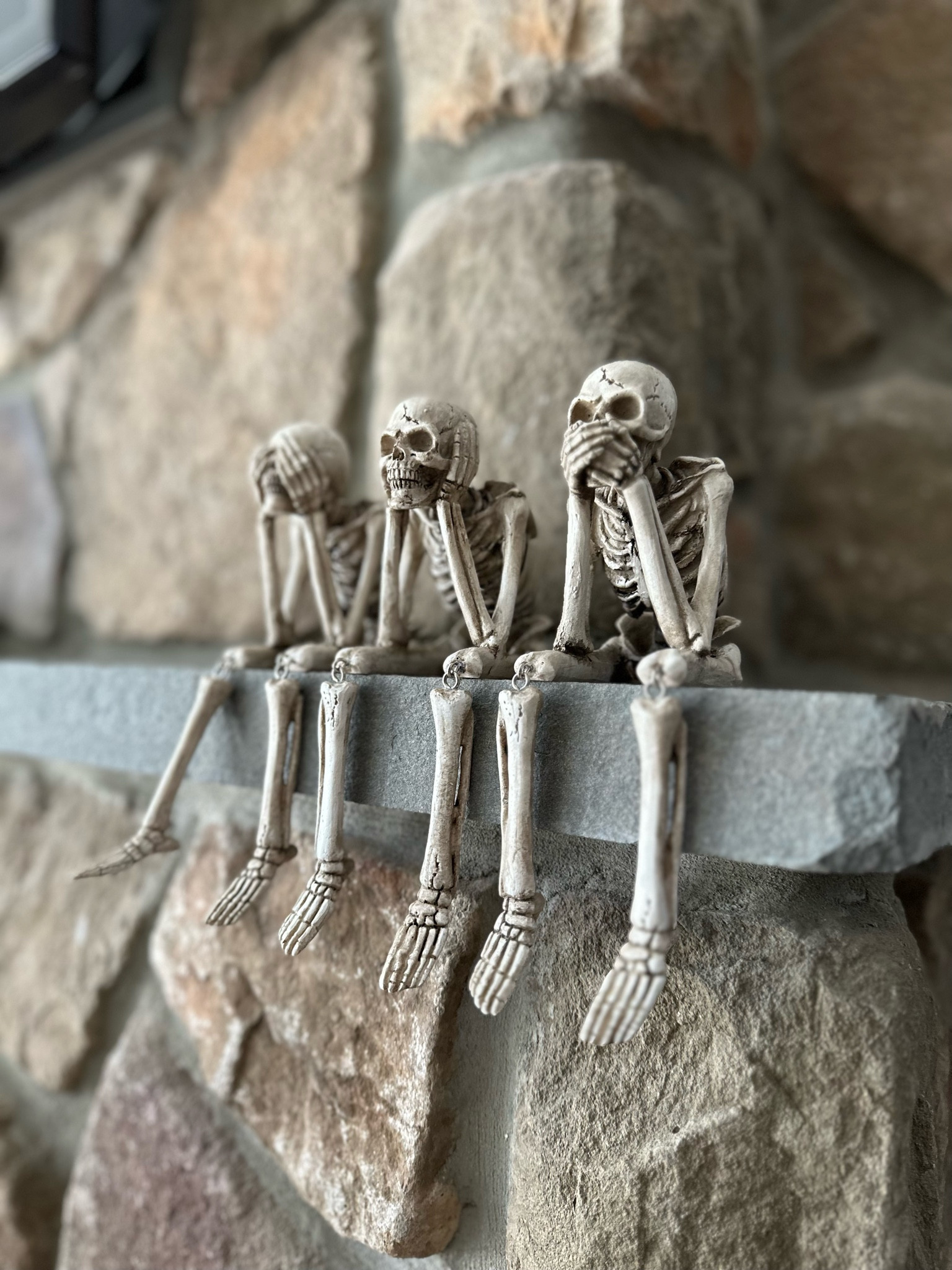 Spookify your space this Halloween with these bone-chilling trio of skeletons! 💀💀💀 #HalloweenDecor #SkeletonSquad #CreepyChic #SpookySeason #HauntedHome #DecorGhouls #BoneChillin #ShelfScares #MantleOfMacabre #FrightfullyFun #OctoberObsession #GhoulishlyGood" 🎃👻🕷️

#LTKSeasonal