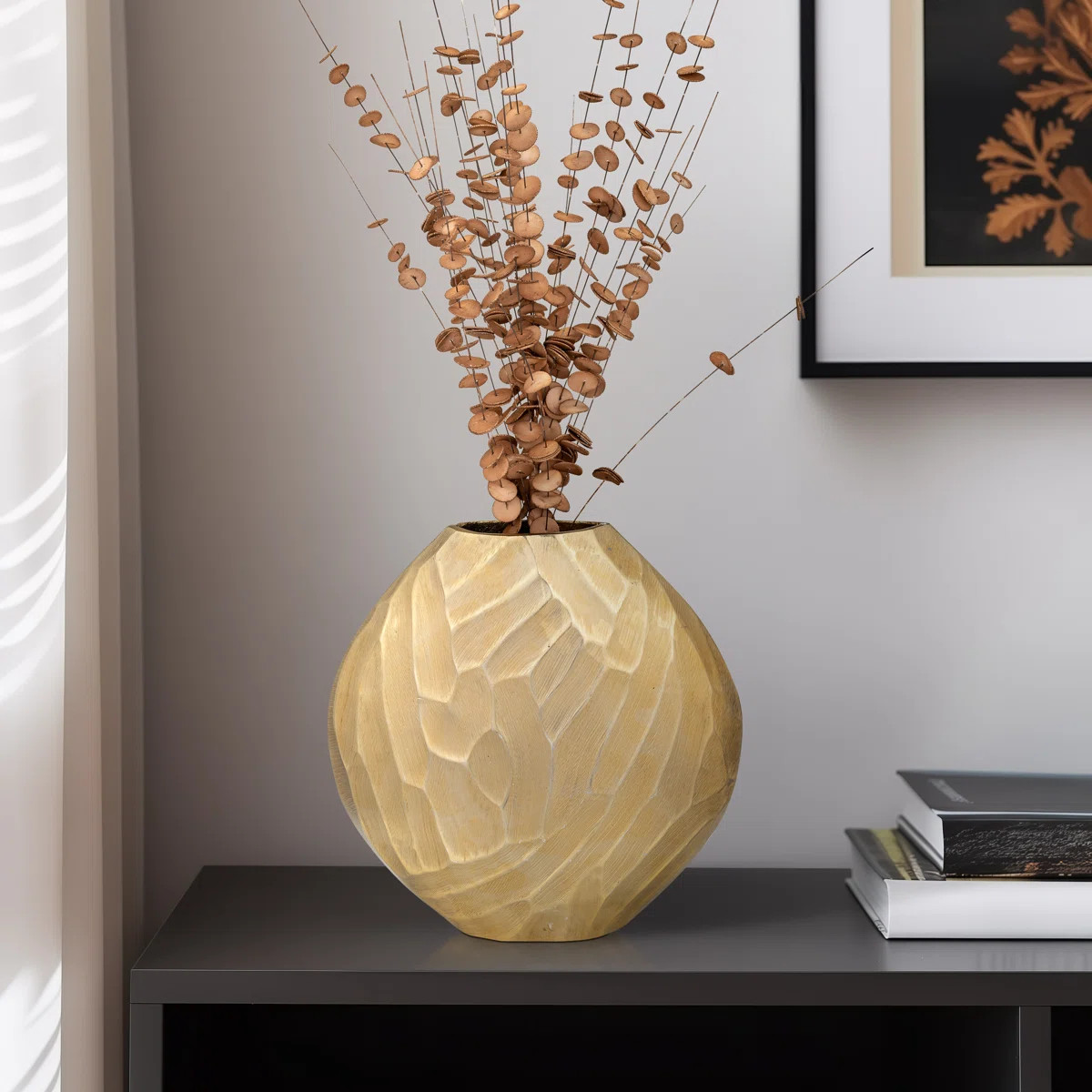 Ivy Bronx Phillippi Metal Glam Vase & Reviews | Wayfair | Wayfair North America