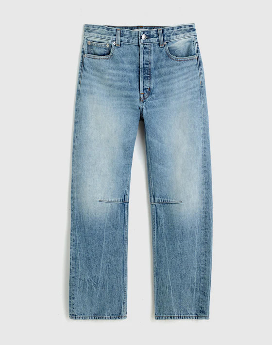 The Darted Barrel-Leg Jean in Japanese Denim | Madewell