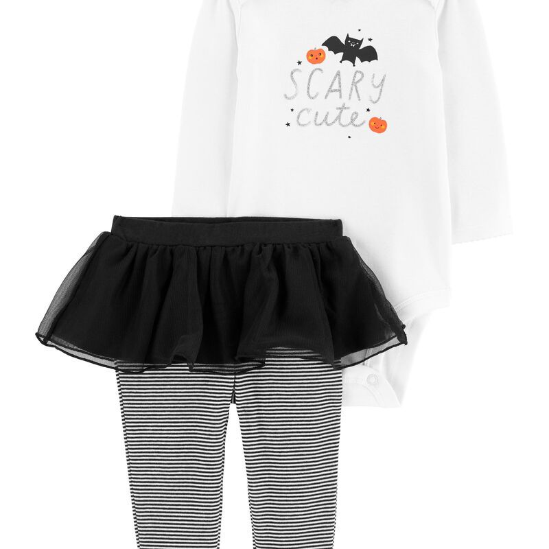 2-Piece Halloween Bodysuit & Tutu Pant Set | Carter's