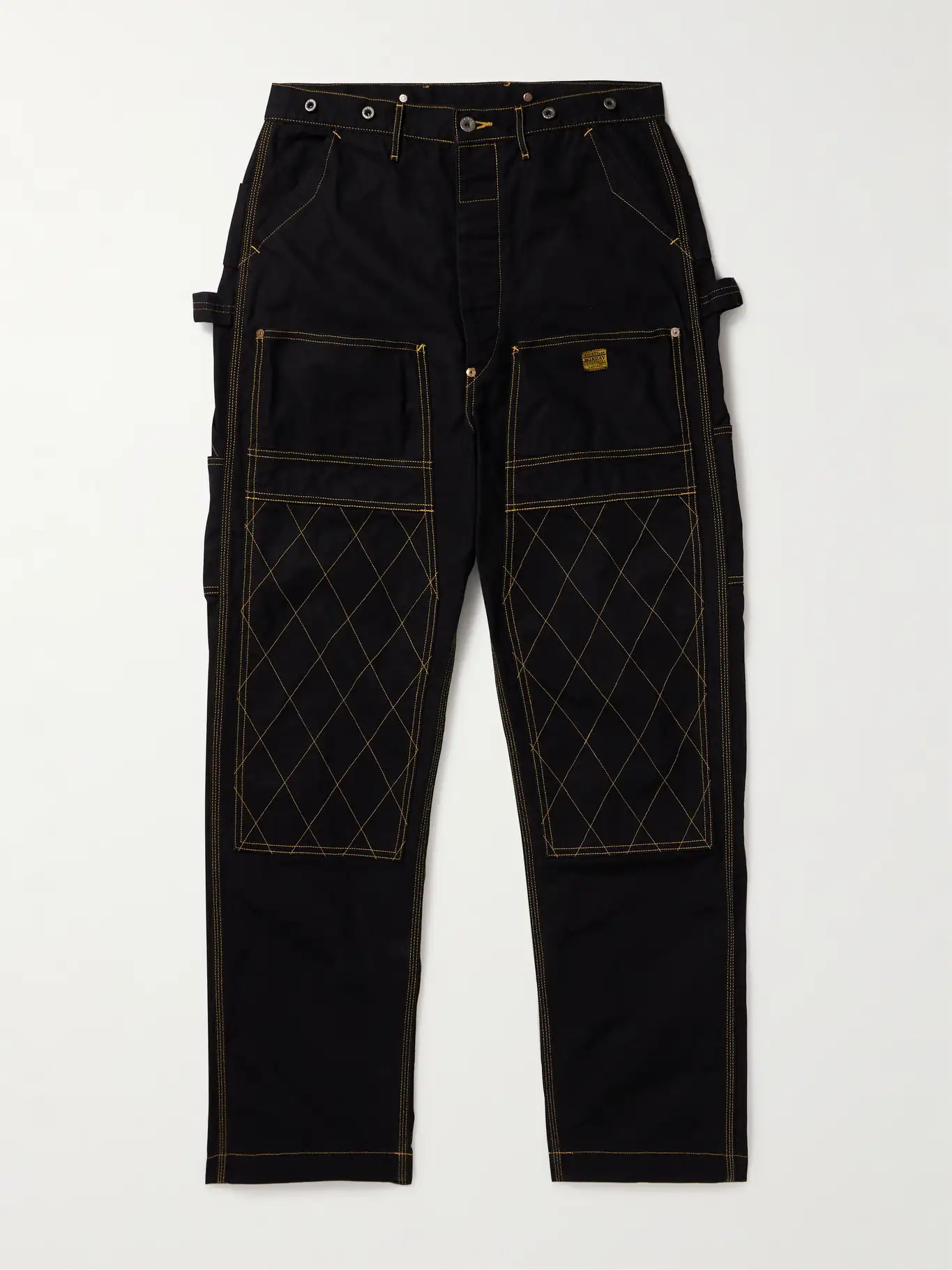 Lumber Tapered Embroidered Cotton-Canvas Cargo Trousers | Mr Porter (US & CA)