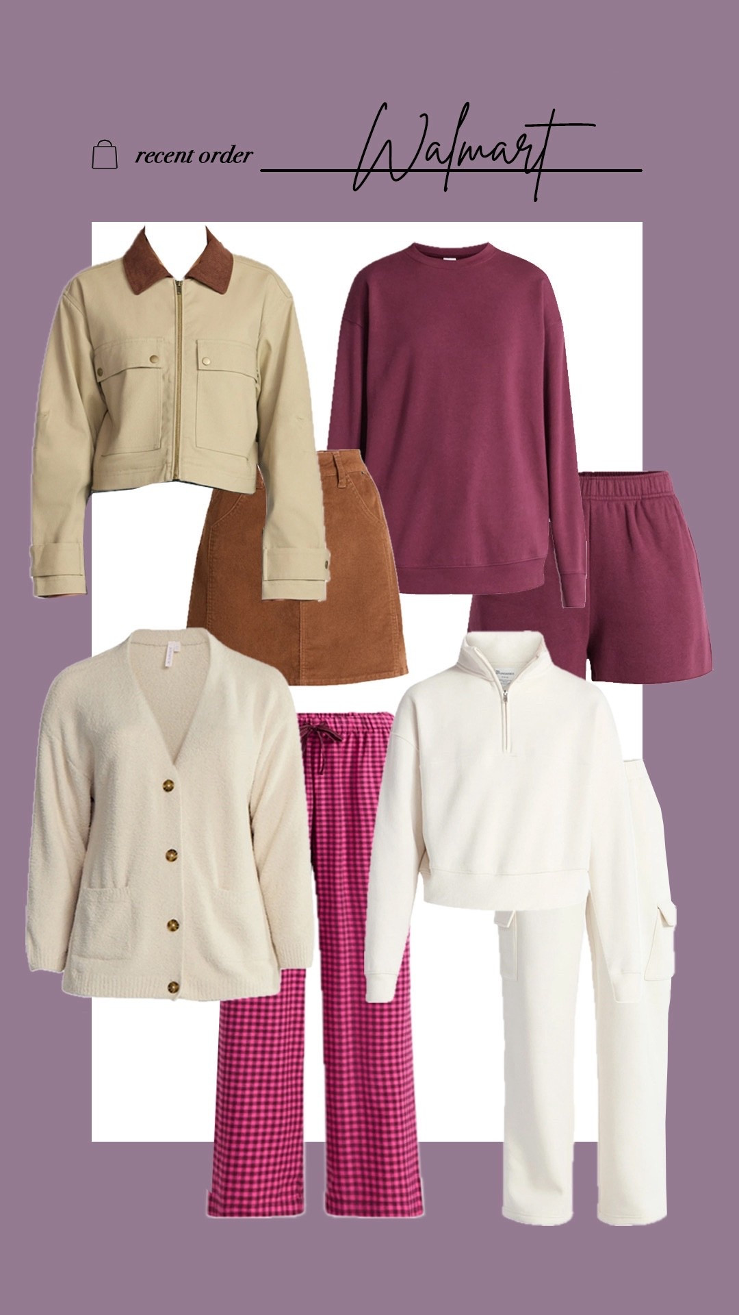 My latest order from Walmart! 

#LTKStyleTip #LTKSeasonal #LTKFindsUnder100