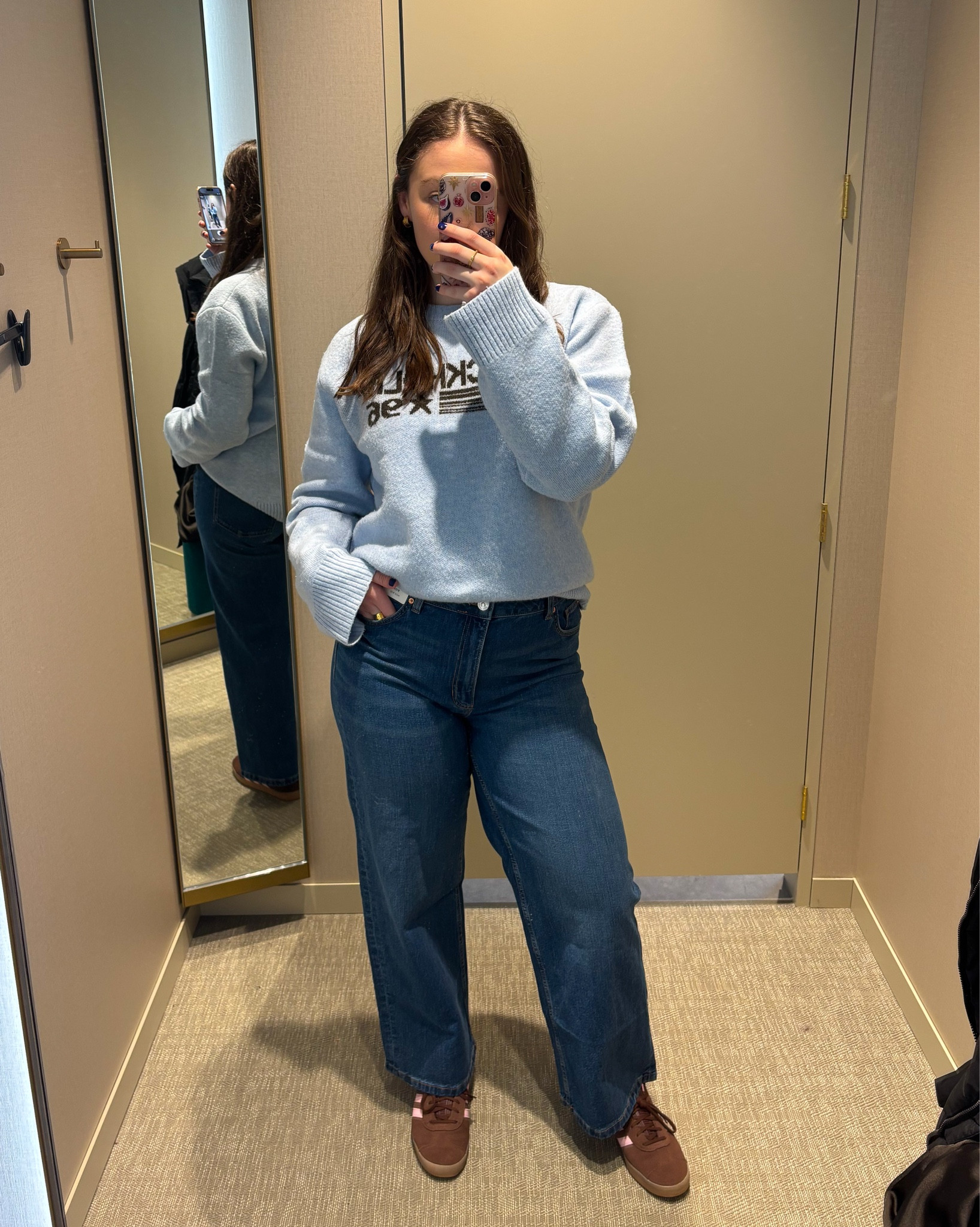 the BEST jeans from M&S!! so comfy & fit soooo well🫶🏼 #marksandspencer #mands #mandsjeans #jeans 

#LTKuk #LTKmidsize #LTKspring