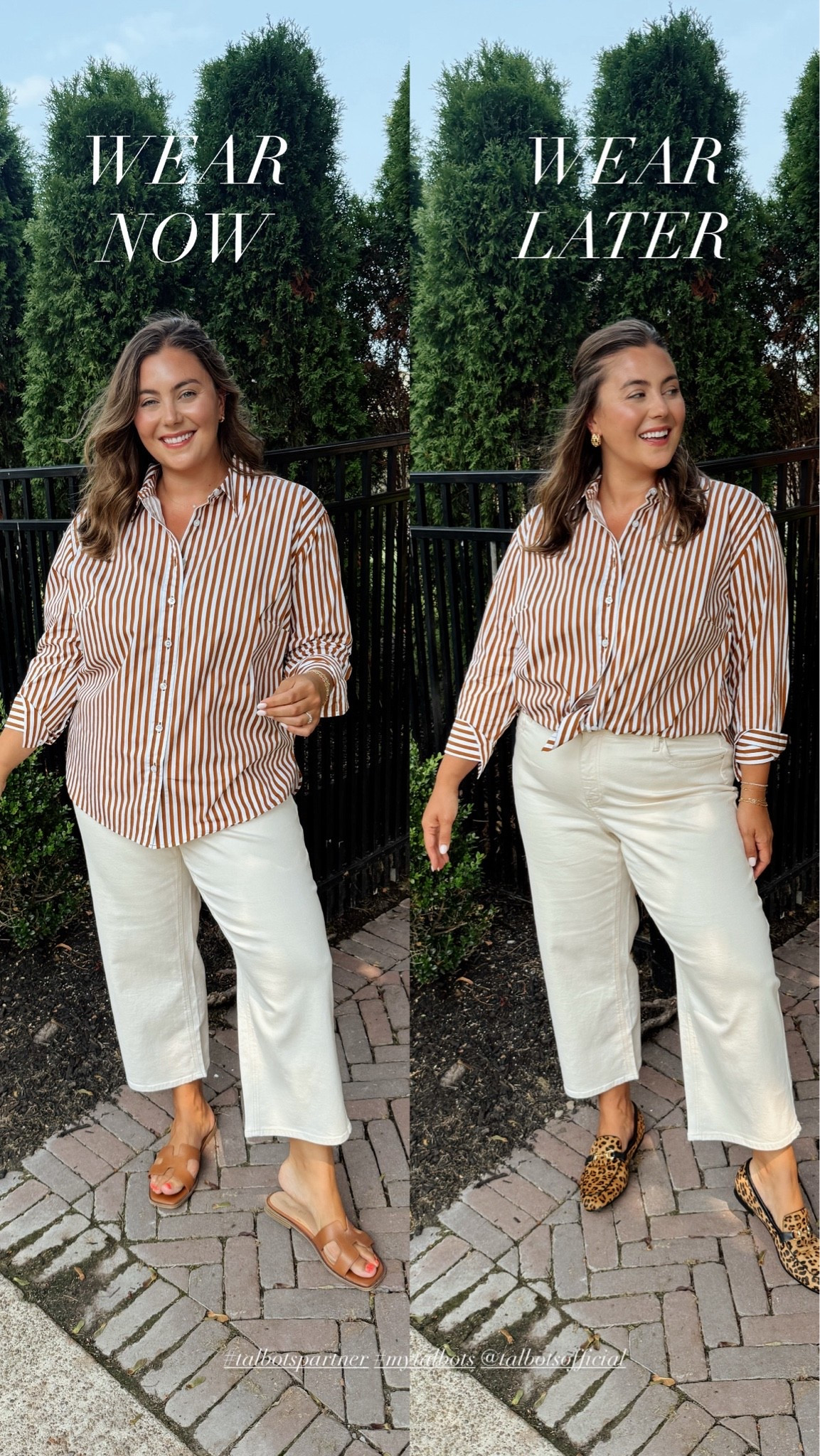 @Talbots new arrivals to wear now & into fall - wearing 18 in jeans, 1X in button down

#LTKSeasonal #LTKMidsize #LTKWorkwear