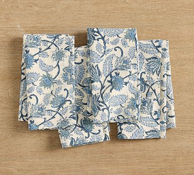 Briar Cotton/Linen Napkins - Set of 4 | Pottery Barn (US)