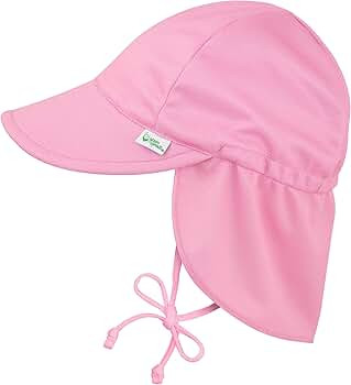 i play. by green sprouts Baby & Toddler Breathable Flap Hat All-day, UPF 50+ sun protection Wet o... | Amazon (US)