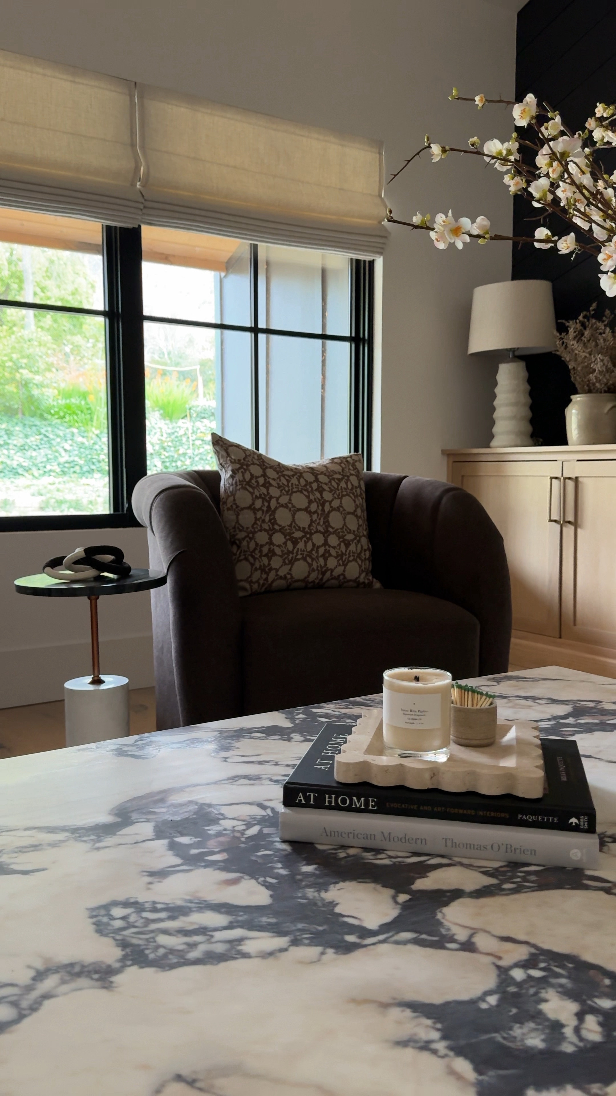 My favorite color palette 

Living room decor, coffee table, marble stone coffee table, barrel accent chair, vase, vintage vase, fireplace end table  coffee table books, marble side table black chandelier pillow upholstered chair branches faux floral fake flowers brass hardware brass pulls  eternity modern vintage rug shop travertine tray 

#LTKhome #LTKfindsunder100 #LTKsalealert