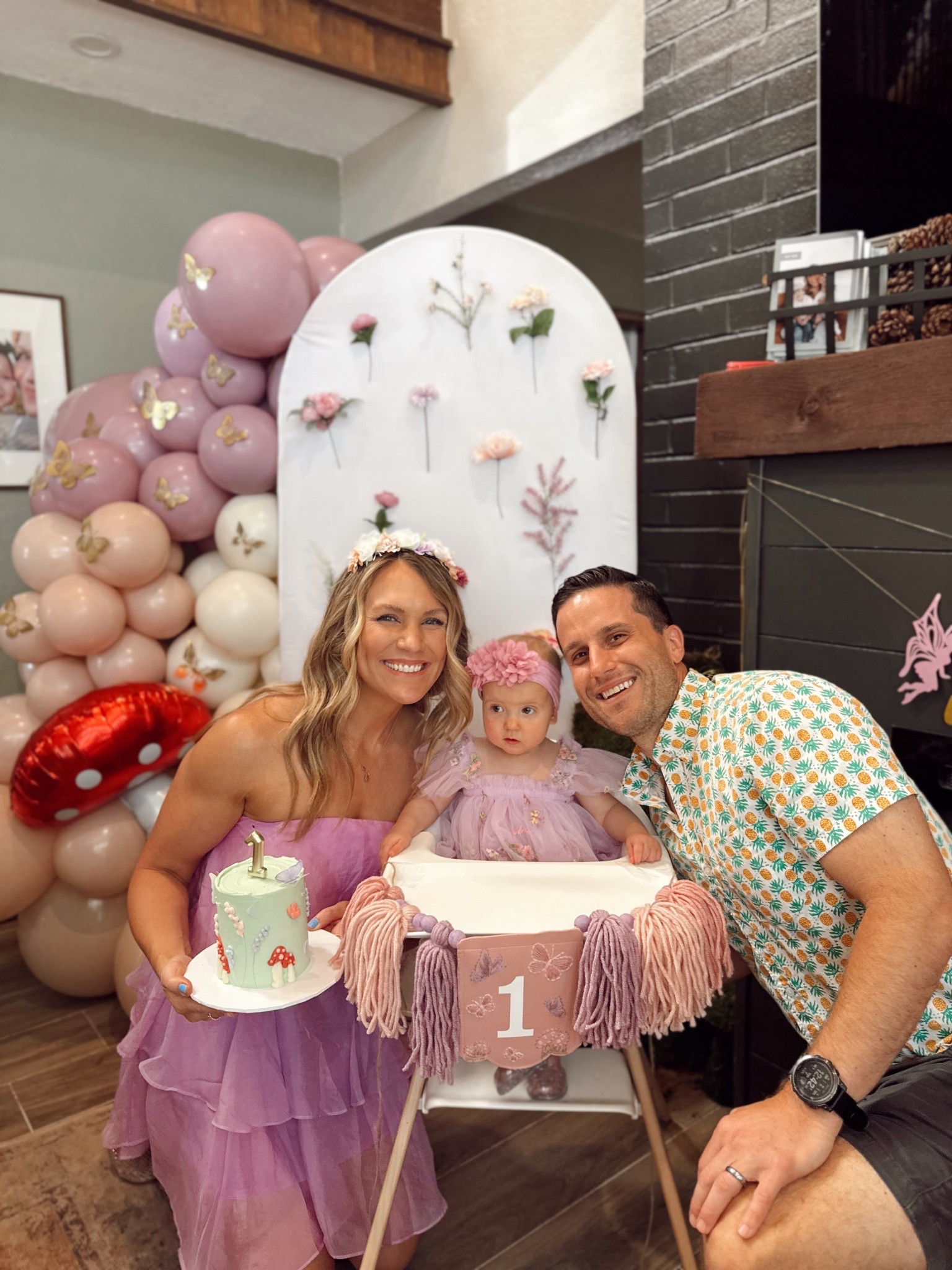 Nora’s fairy first birthday party! 
