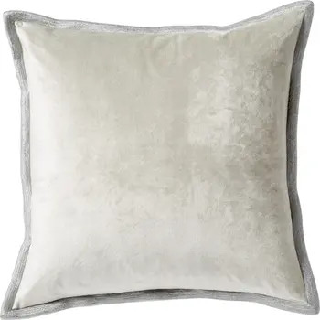 Metallic Trim Velveteen Accent Pillow | Nordstrom