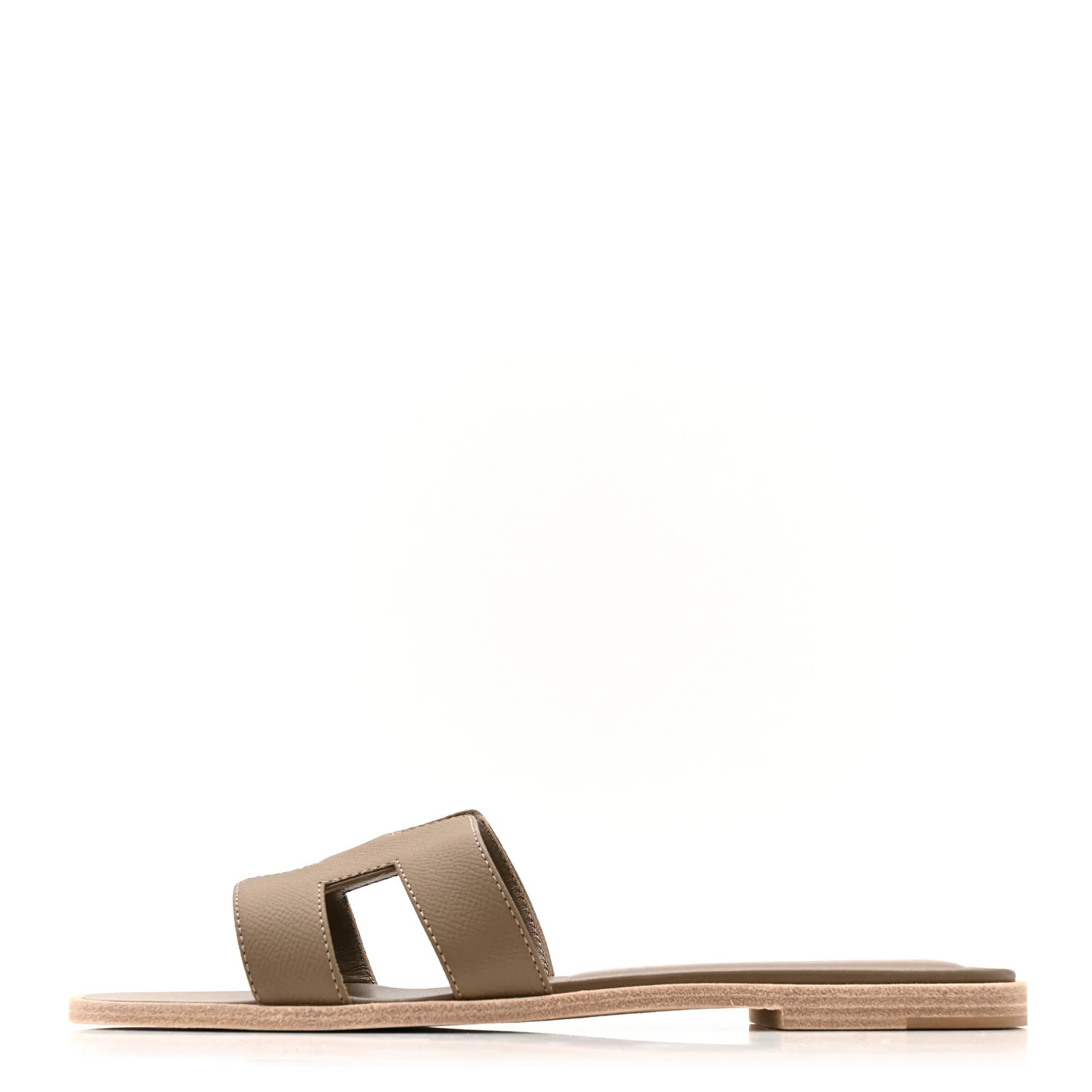 Epsom Oran Sandals 40 Etoupe | FASHIONPHILE (US)