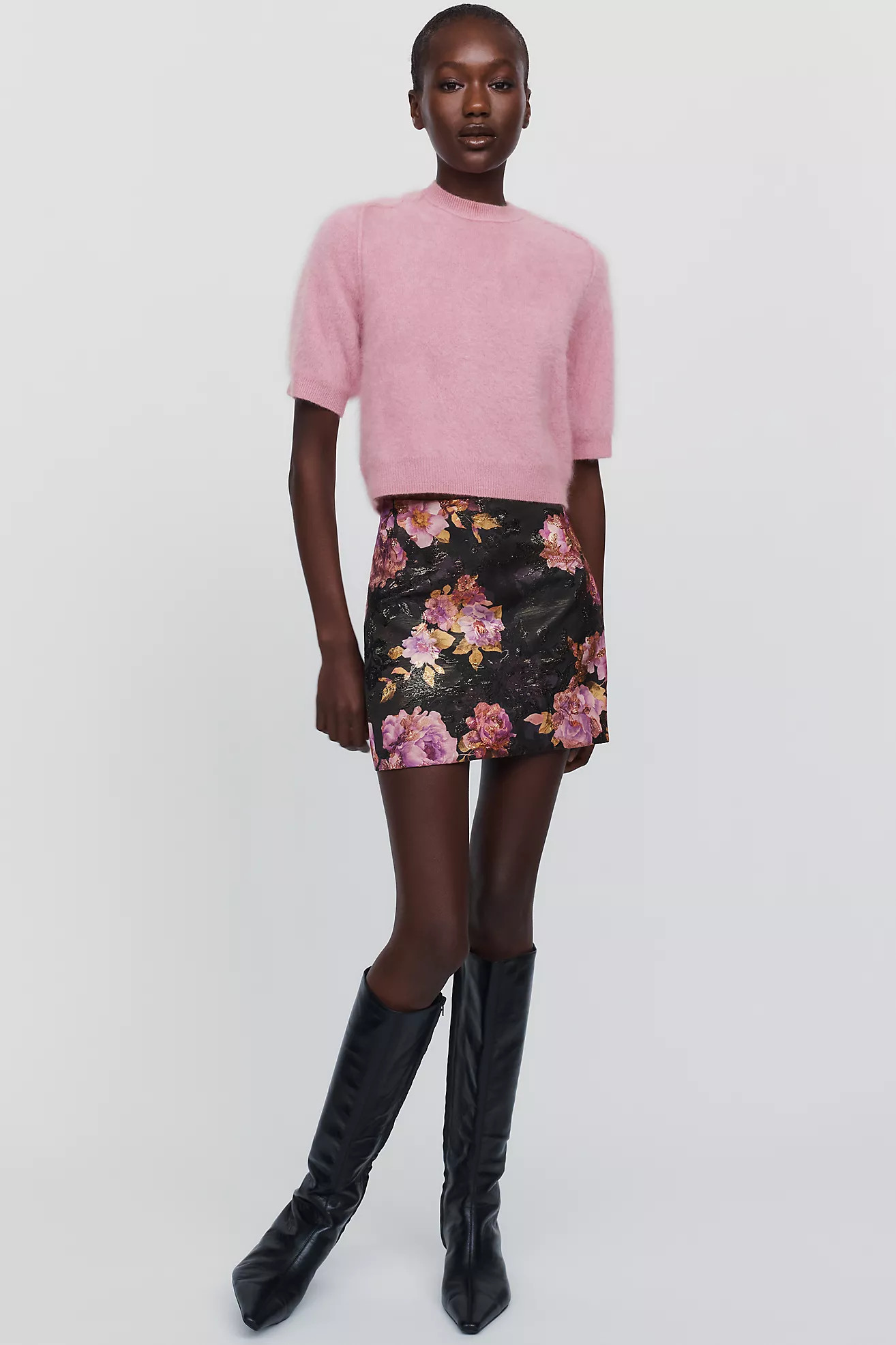 Floral Mini Skirt | Anthropologie (US)