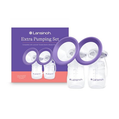 Lansinoh Extra Pumping Set for Double Electric Breast Pump | Target