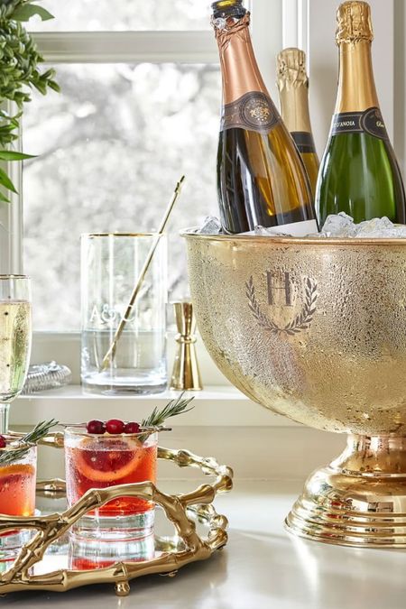 Monogrammed punch bowl. Great for entertaining. 

#LTKhome #LTKGiftGuide #LTKHoliday