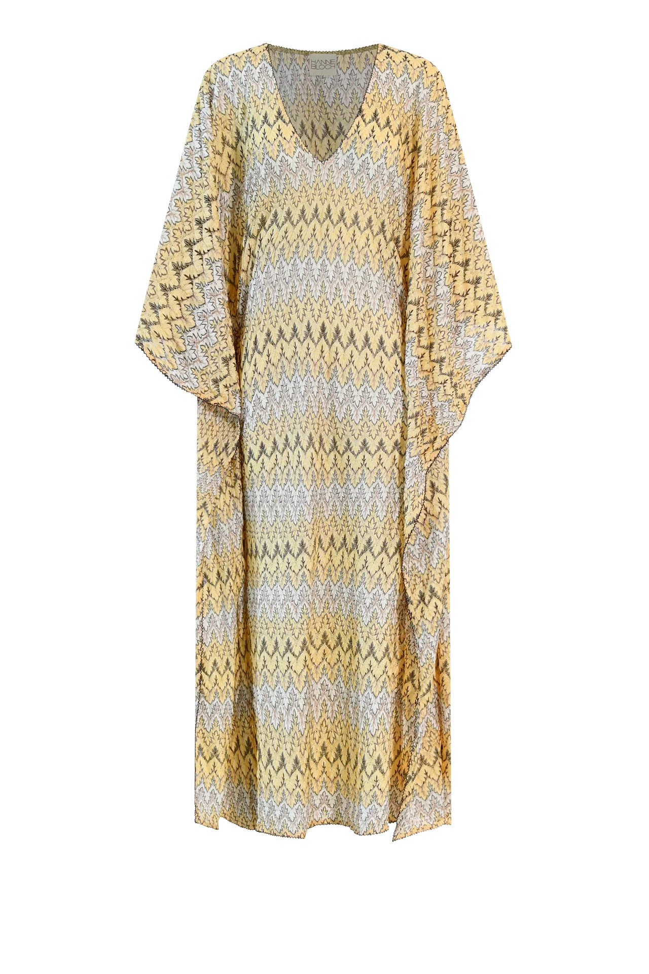 HANNE BLOCH - Yellow Knit Kaftan | HANNE BLOCH