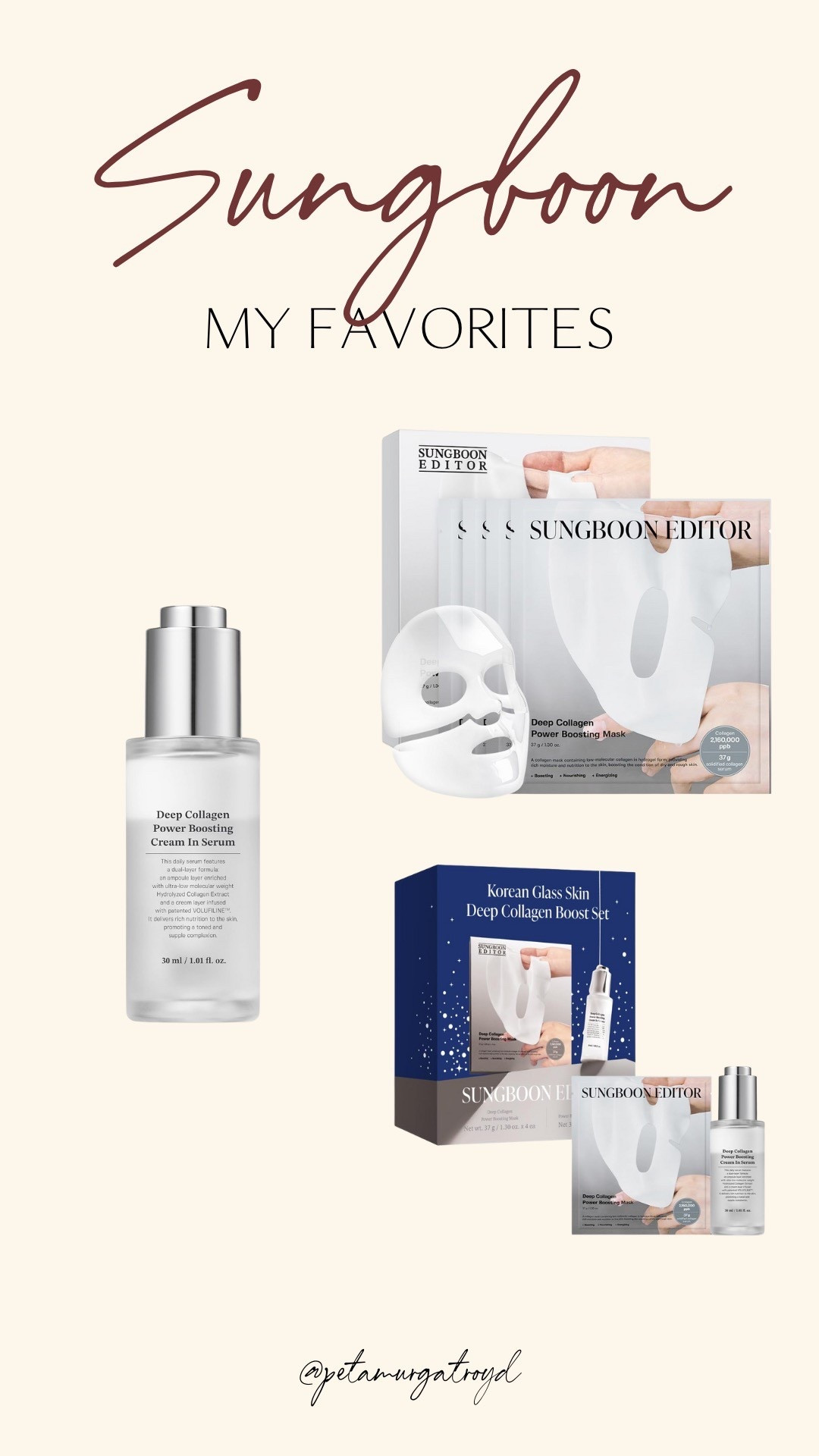 My favorite products from Sungboon! 

#LTKBeauty #LTKStyleTip