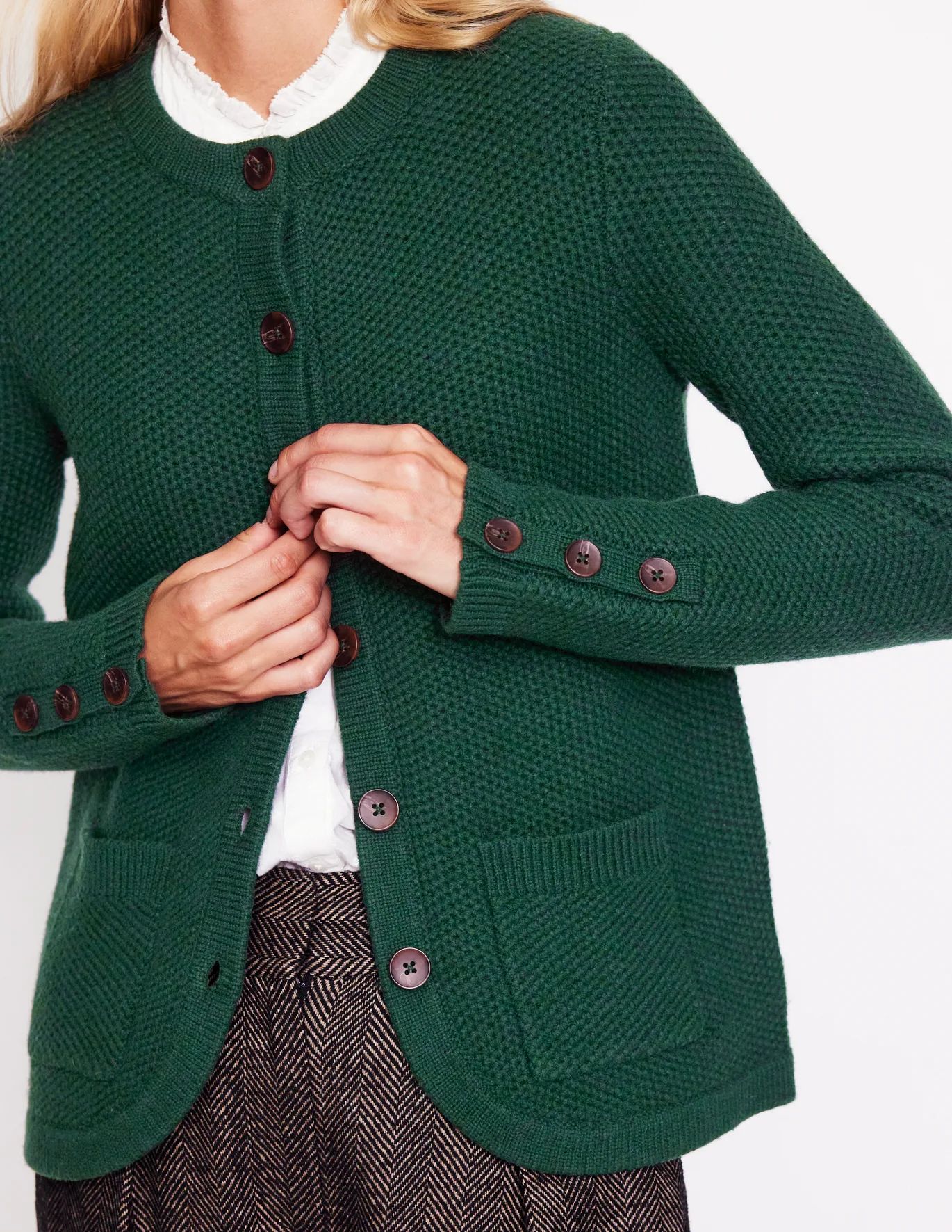 Textured Stitch Cardigan | Boden (US)