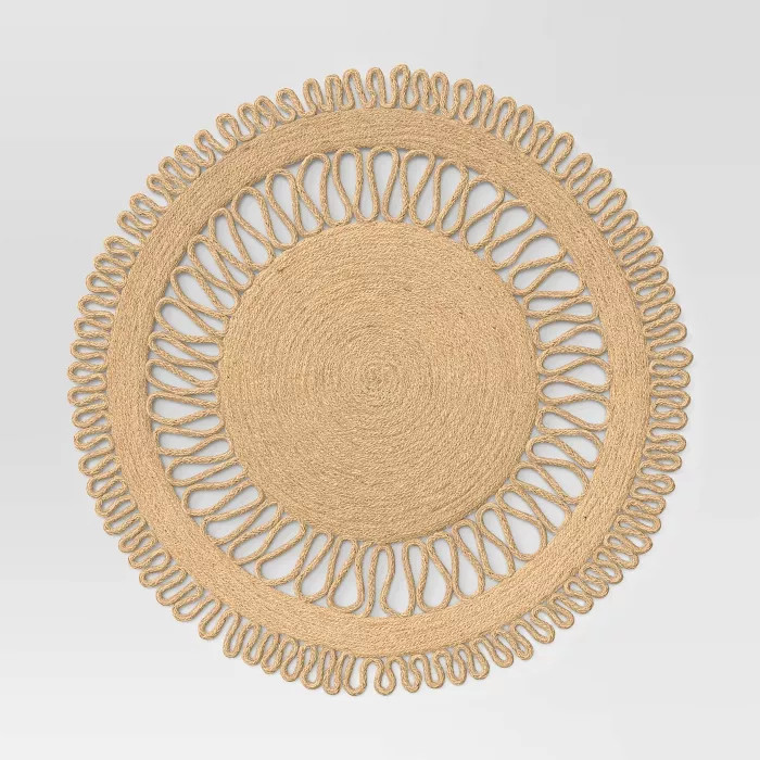 Jute Decorative Charger Brown - Threshold™ | Target