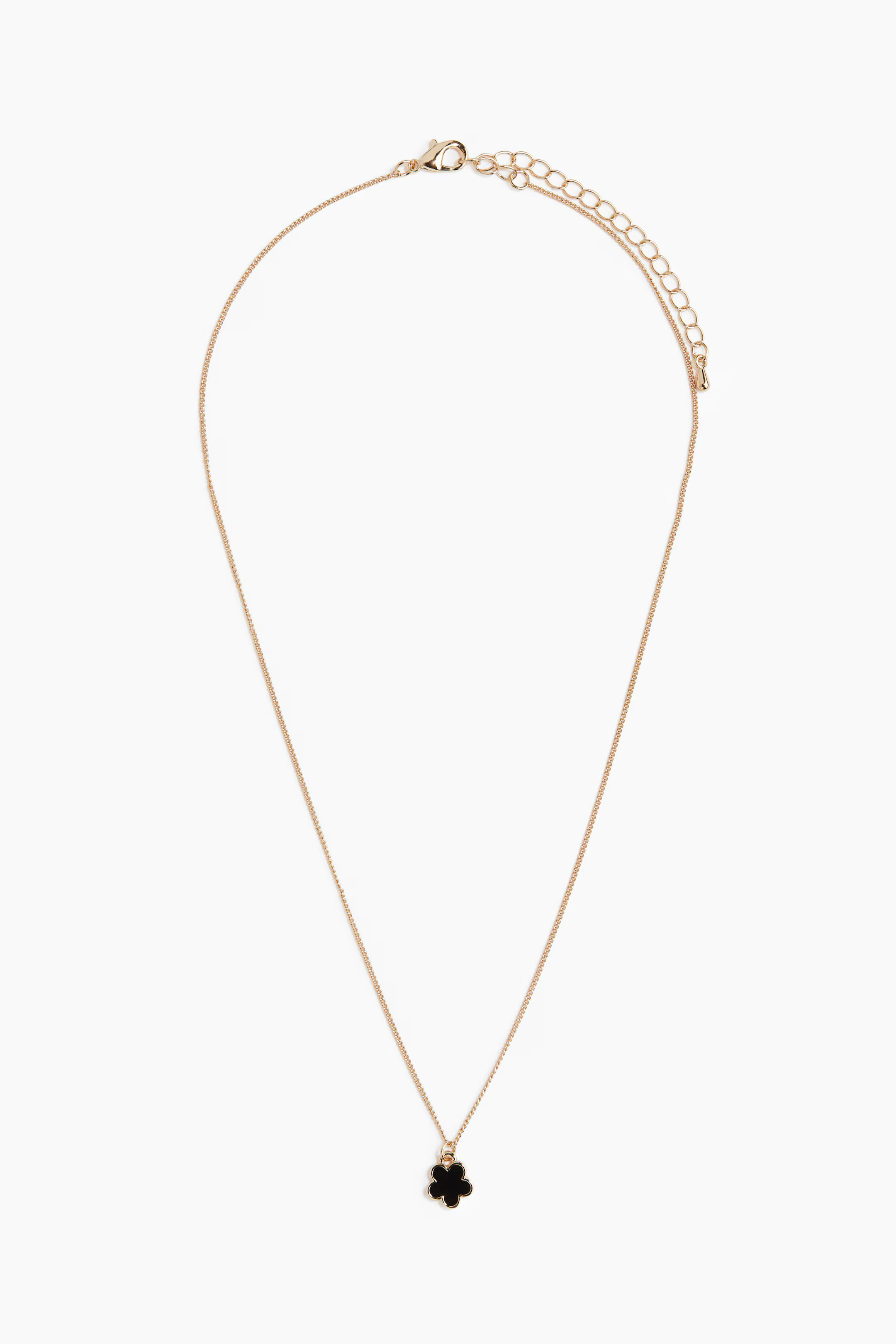 Collar con colgante de flor - Dorado/Negro - MUJER | H&M ES | H&M (FR, IT, ES, PT, BE)
