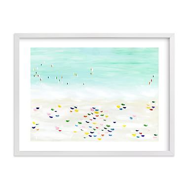 Minted® Seaside Vacation Framed Art by Yaling Hou Suzuki | Pottery Barn Teen | Pottery Barn Teen