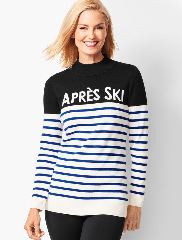APRÈS SKI MOCKNECK SWEATER | Talbots