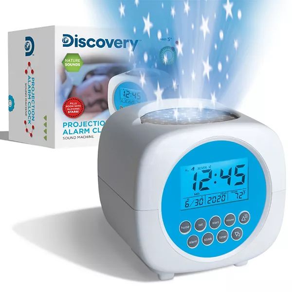 Discovery Projection Alarm Clock | Kohl's