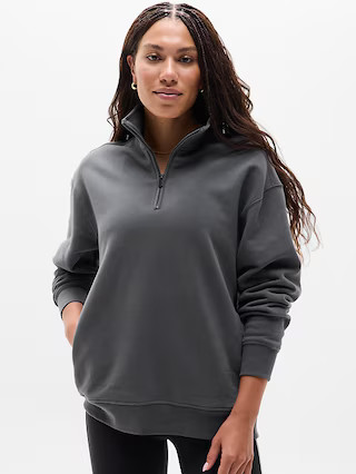 Forever Fleece 1/4 Zip Sweatshirt | Athleta