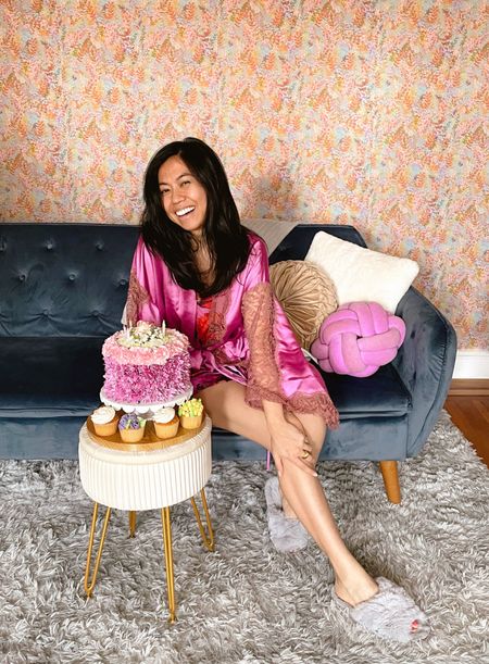 Make your at home birthday celebration super cozy and fun! I love this floral satin pj set and matching robe with all my studio home items for this picture perfect moment! Check out all these affordable items on sale now! 

#LTKFind #LTKunder50 #LTKunder100