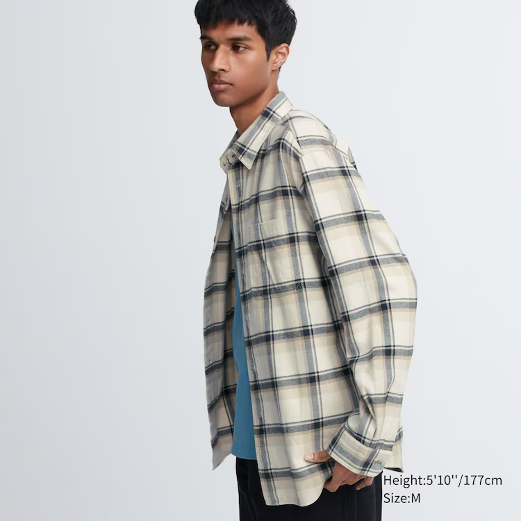 Flannel Checked Shirt | UNIQLO (US)