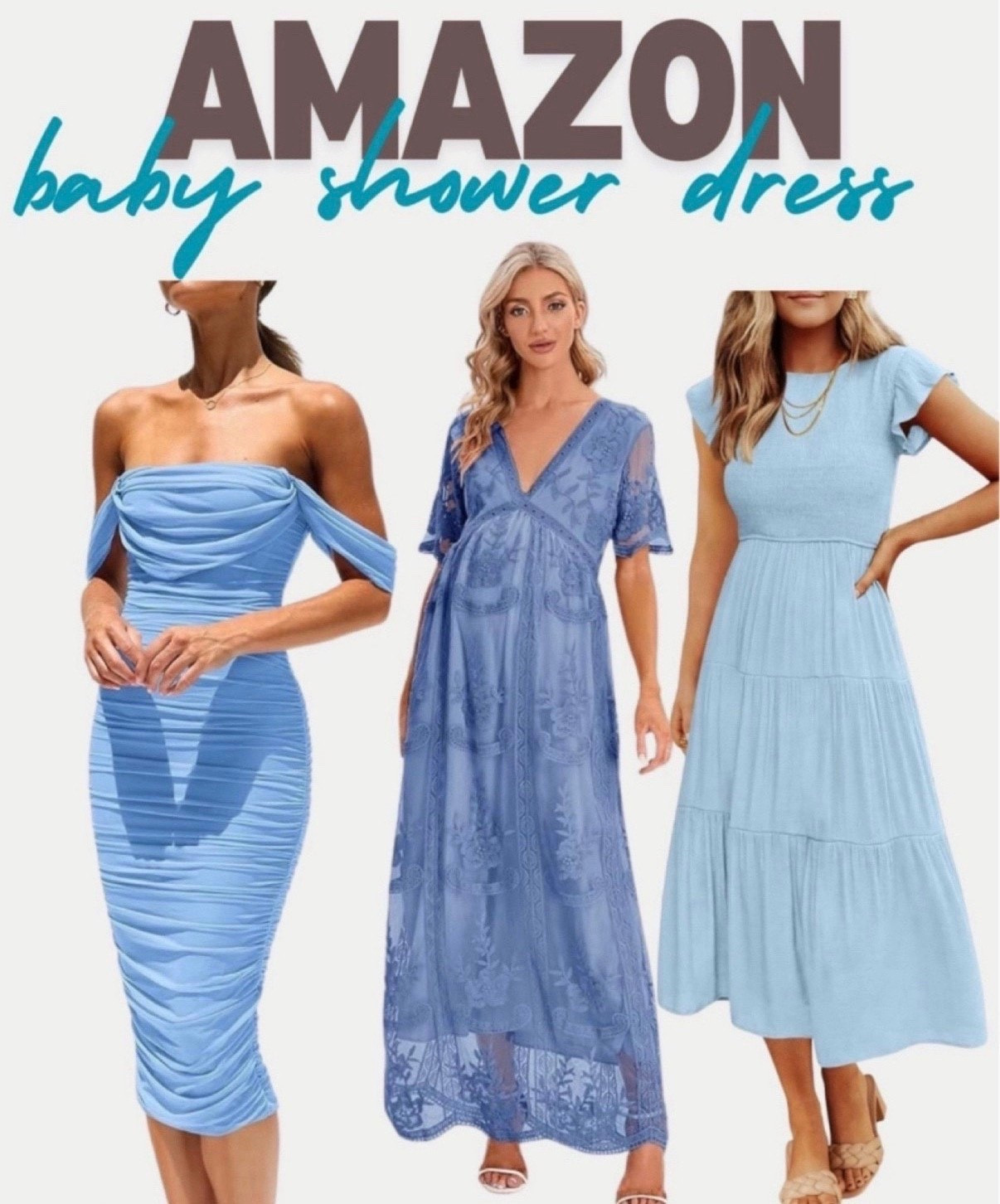 Blue baby shower dresses from Amazon 

Amazon, amazon prime, amazon dress, baby shower dress, maternity dresses, blue dress, boy baby shower dress, bump friendly dress, summer dresses, summer dress, wedding guest dresses, wedding guest, bridal shower dress, amazon style, amazon bump friendly, amazon maternity 

#LTKWedding #LTKBump