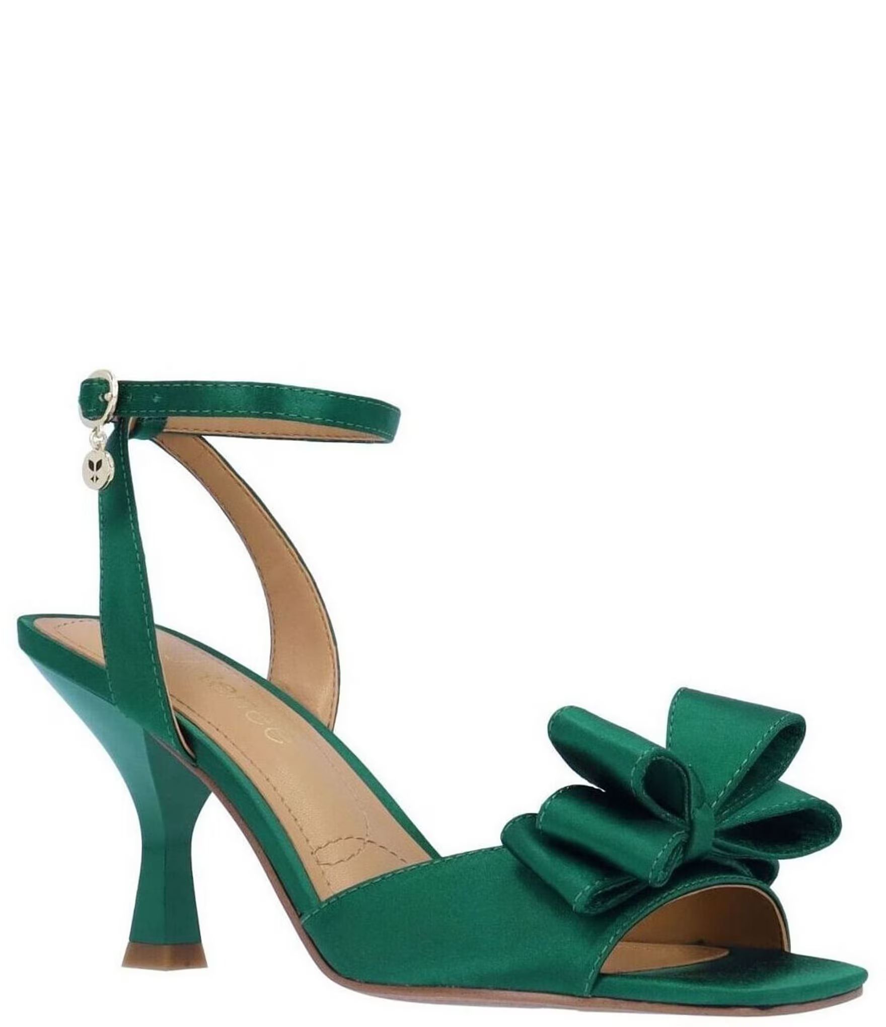 J. Renee Nishia Satin Bow Ankle Strap Dress Sandals | Dillard's | Dillard's