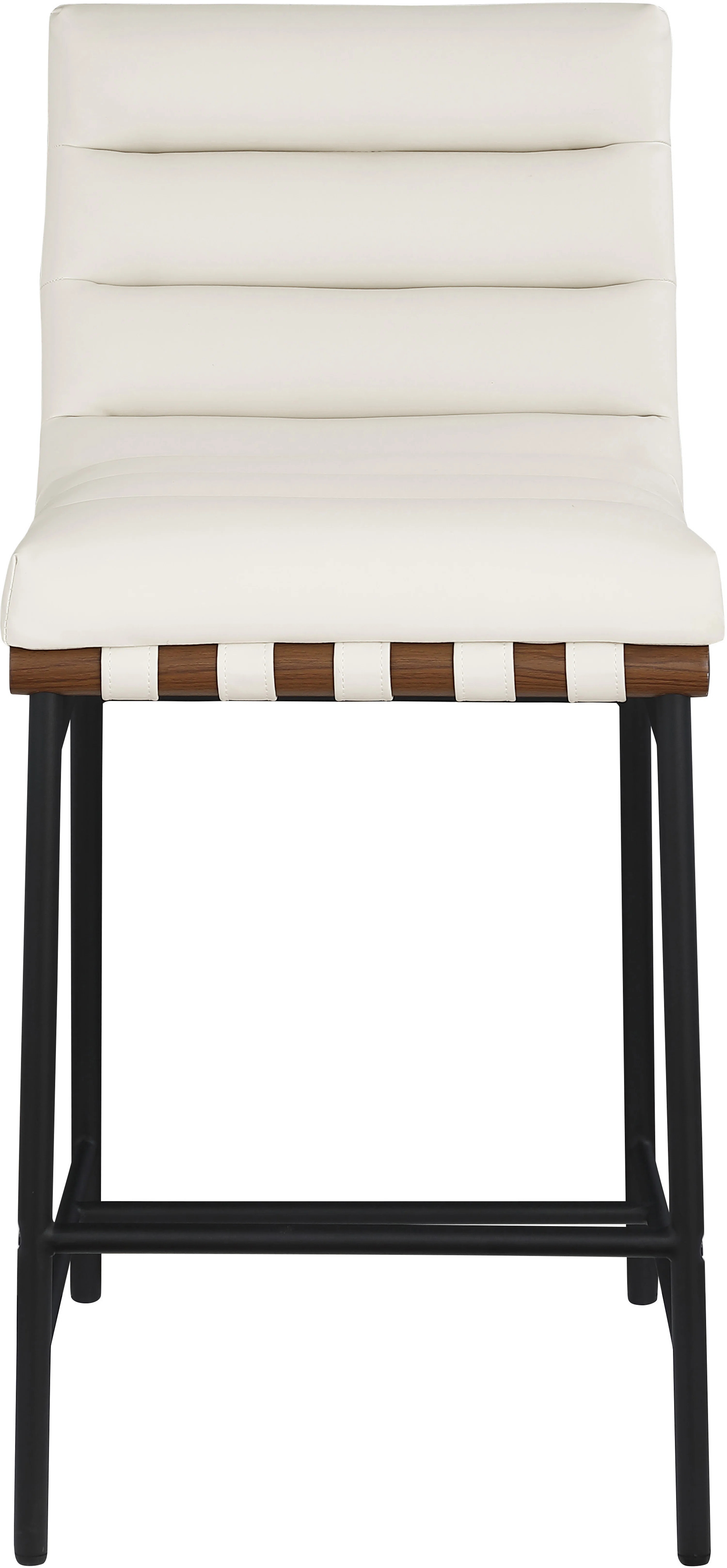 Vincentas Upholstered Counter Stool with Metal Frame | Wayfair North America