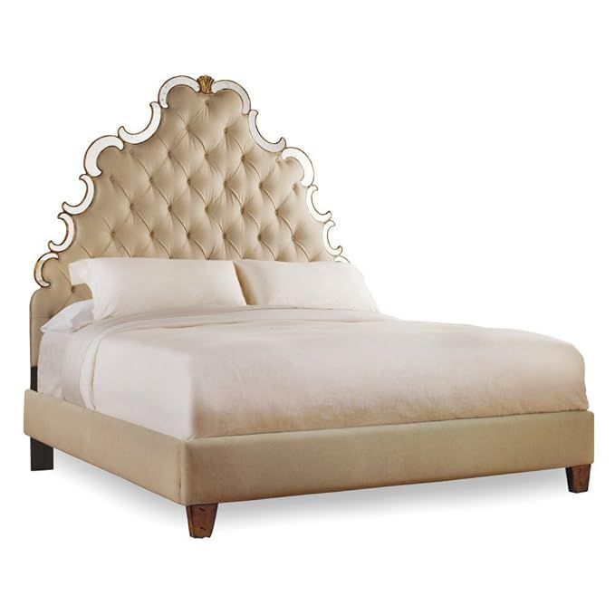 Hooker Furniture Sanctuary Tufted Bed in Bling-Queen - Queen | Amazon (US)