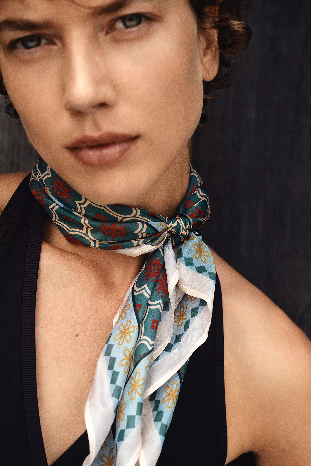 Vismaya 100% Silk Hair Scarf | Anthropologie (US)