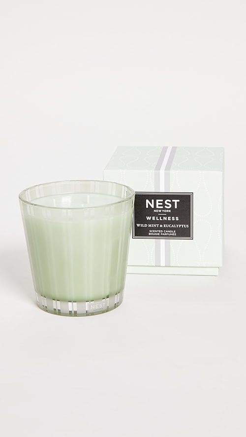 Wild Mint & Eucalyptus 3 Wick Candle | Shopbop