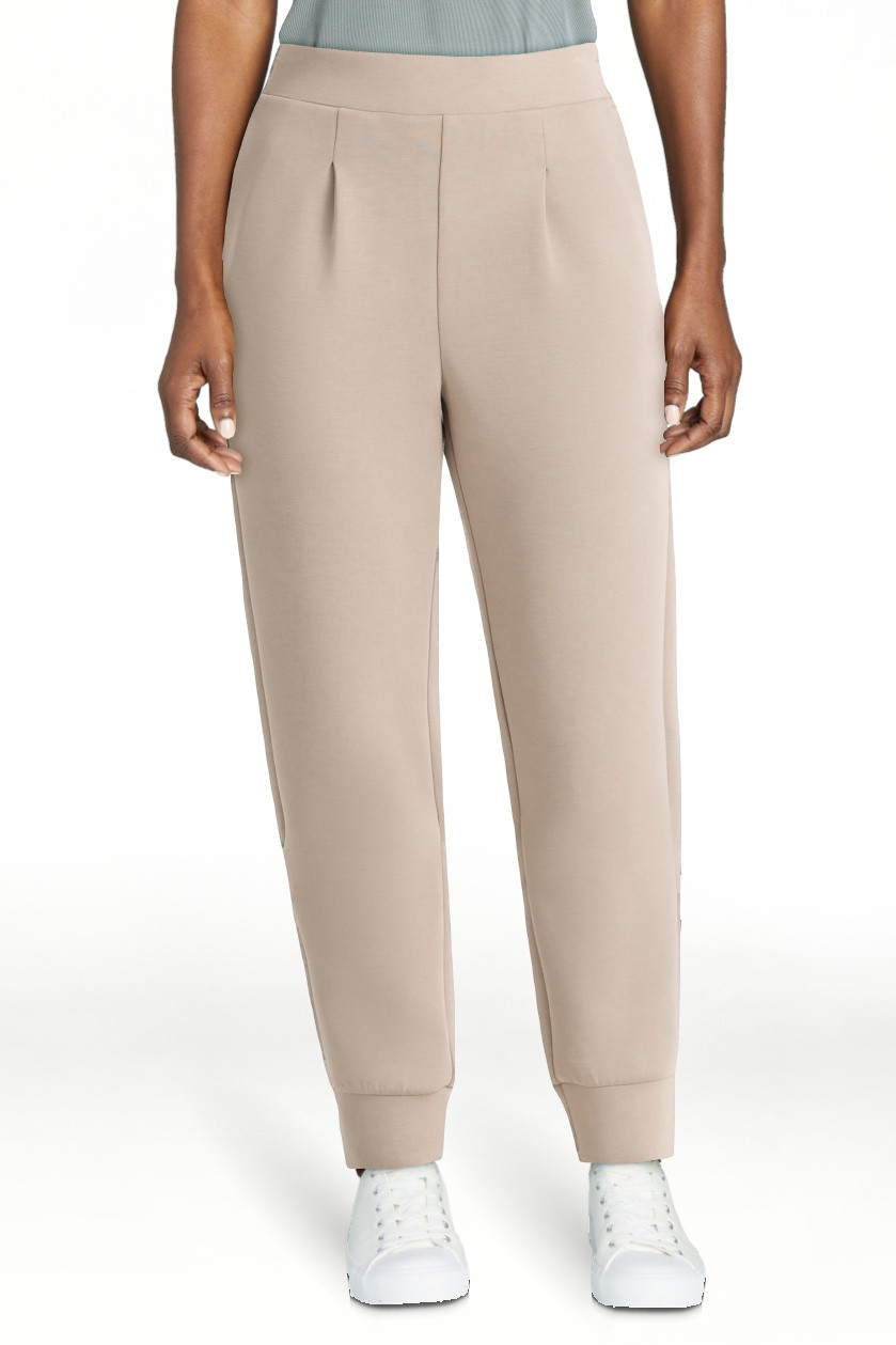 Avia Women's and Women's Plus ScubaKnit Pleat Joggers with Pockets, Size XS-4X | Walmart (US)
