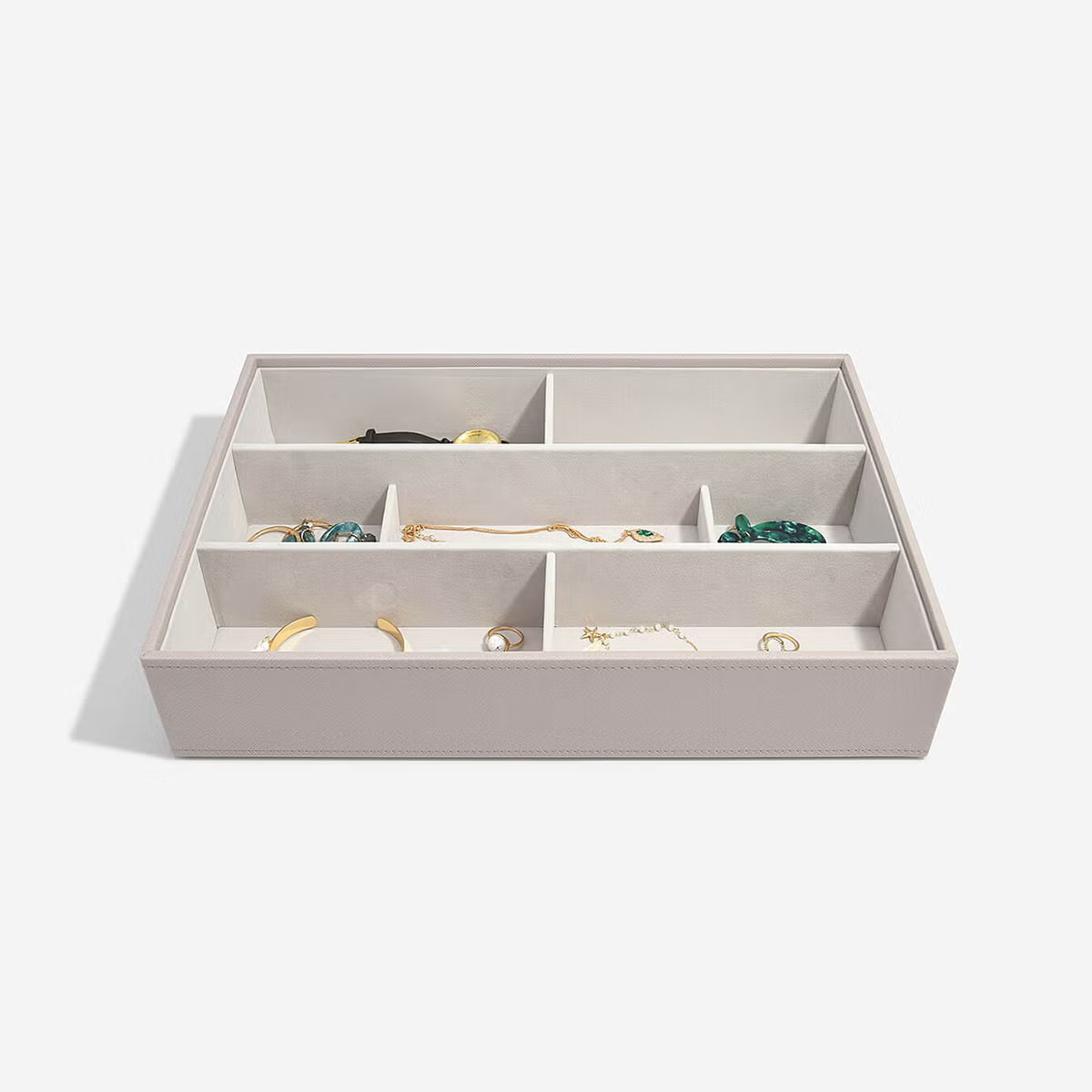 Stackers Taupe Supersize Jewelry Box Collection | The Container Store