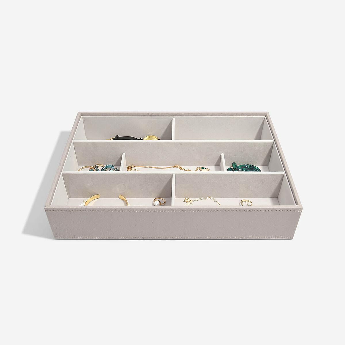 Stackers Taupe Supersize Jewelry Box Collection | The Container Store