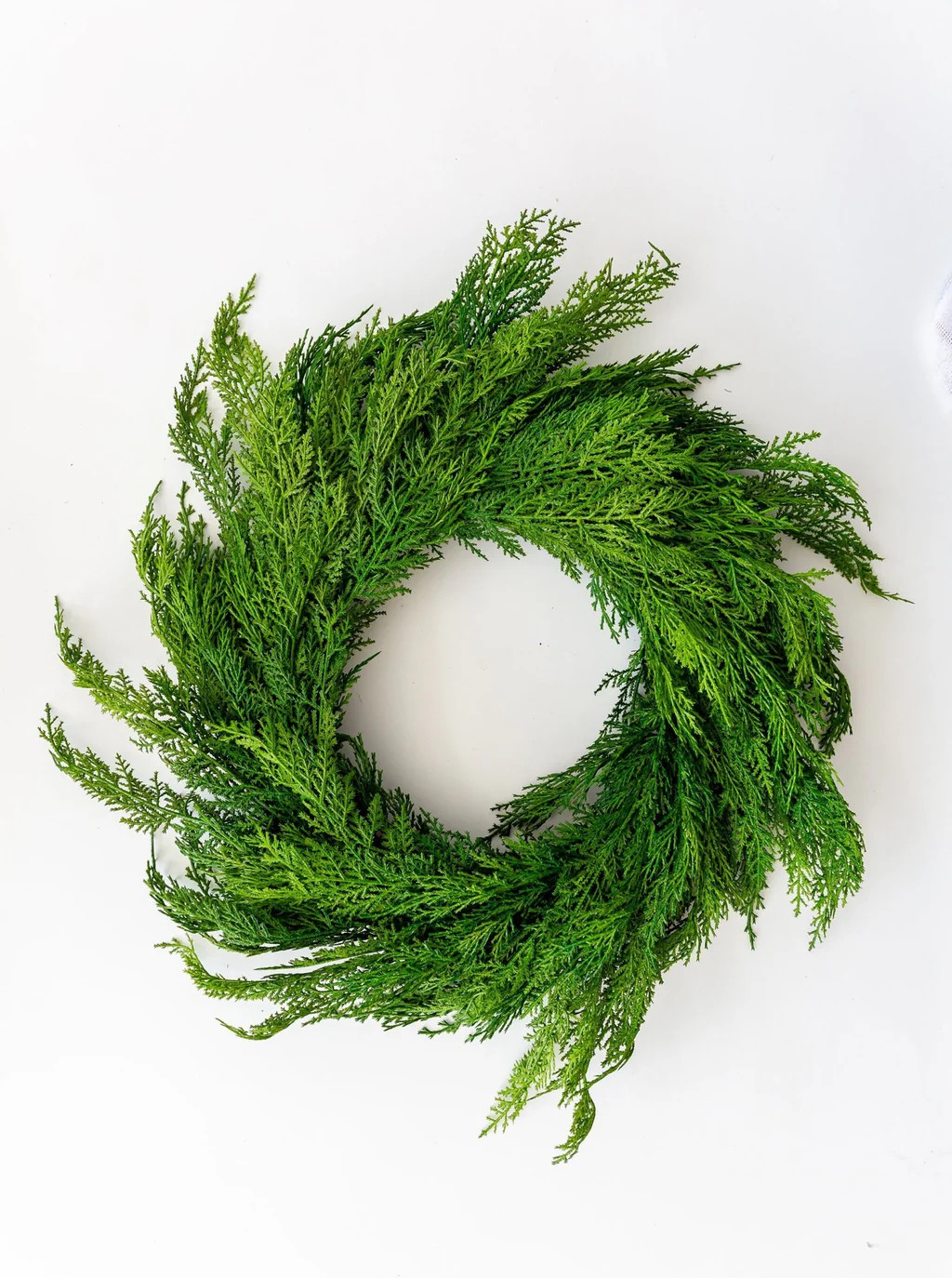 Faux Cedar Wreath | House of Jade Home
