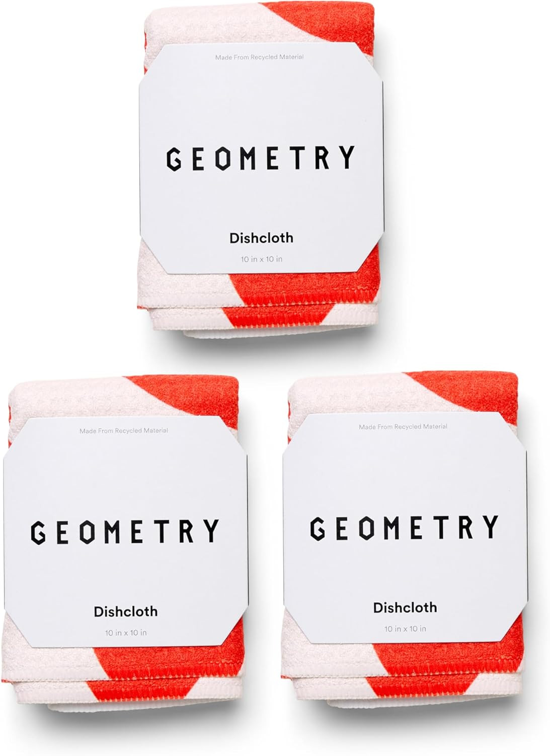 GEOMETRY Kitchen Dish Cloths - Quick Dry Dishcloths for Kitchen - Premium Dish Rags with Geoweave... | Amazon (US)