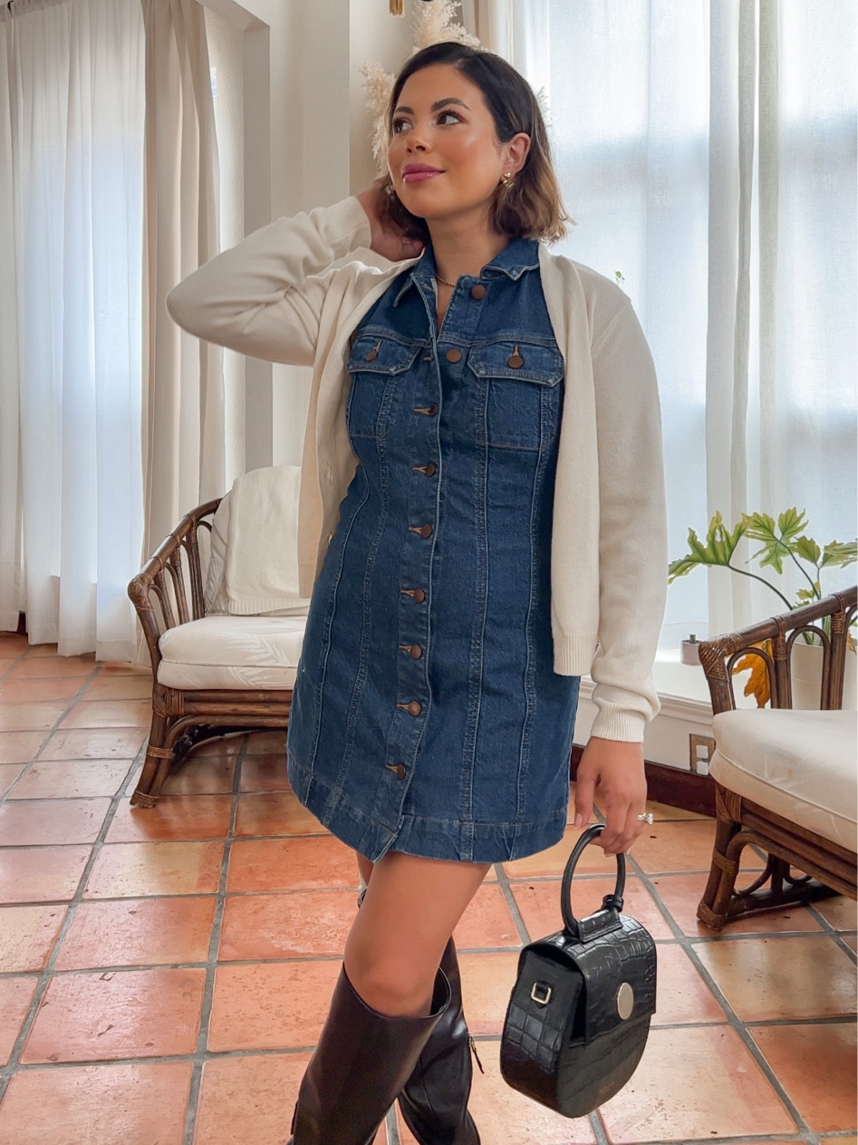 Women's Sleeveless Denim Dress - … curated on LTK