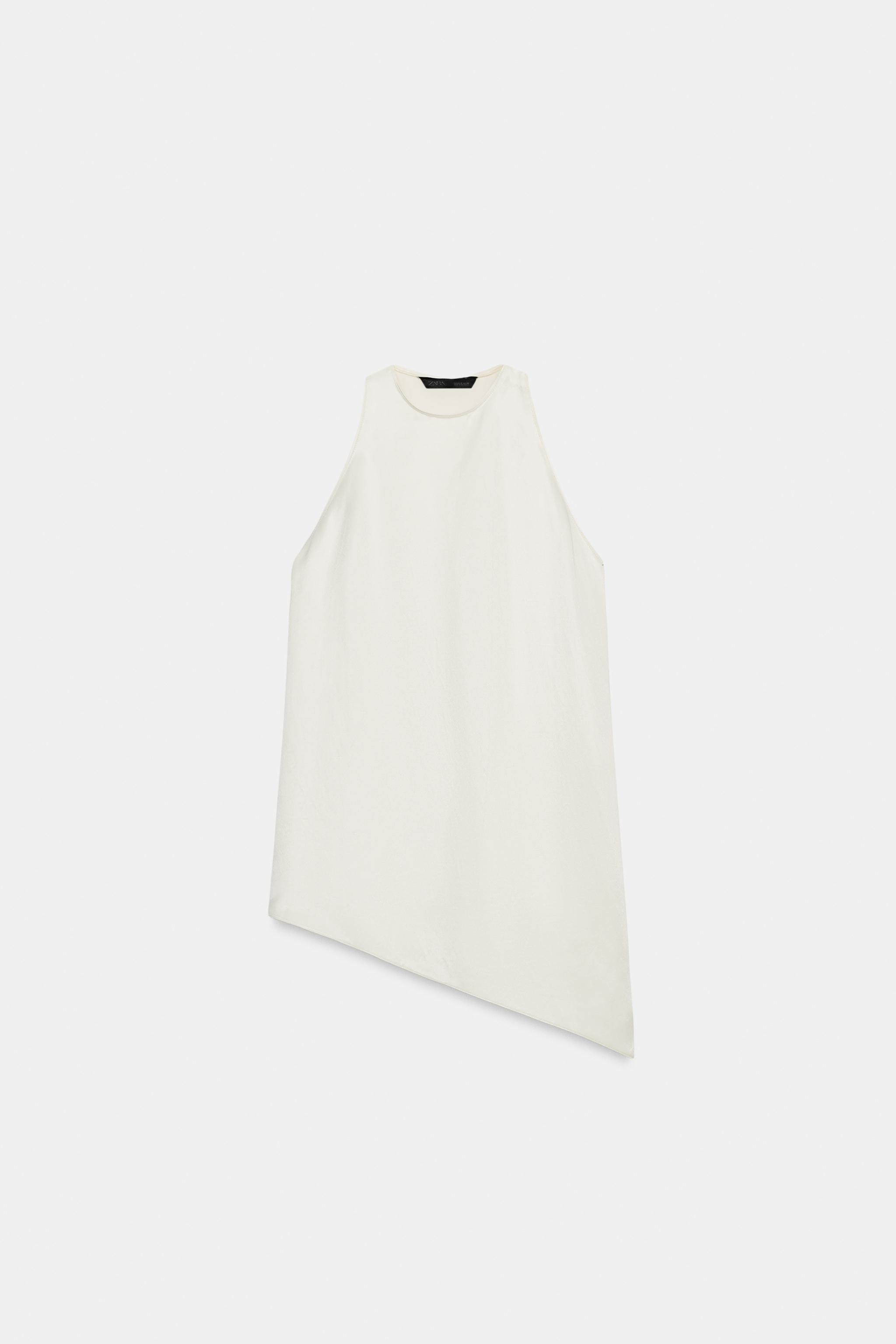 ZW COLLECTION ASYMMETRIC TOP | Zara US