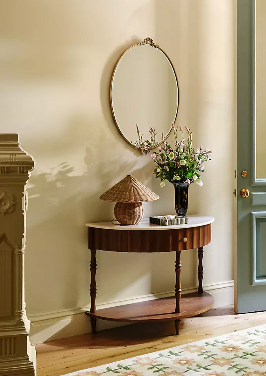 Entryway, mirror, lamp, table, vase 

 #LTKHome