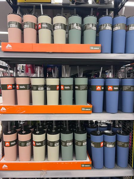 Oh hey there Walmart! 😍 I spy some gorgeous new tumbler colors!! Walmart home 
