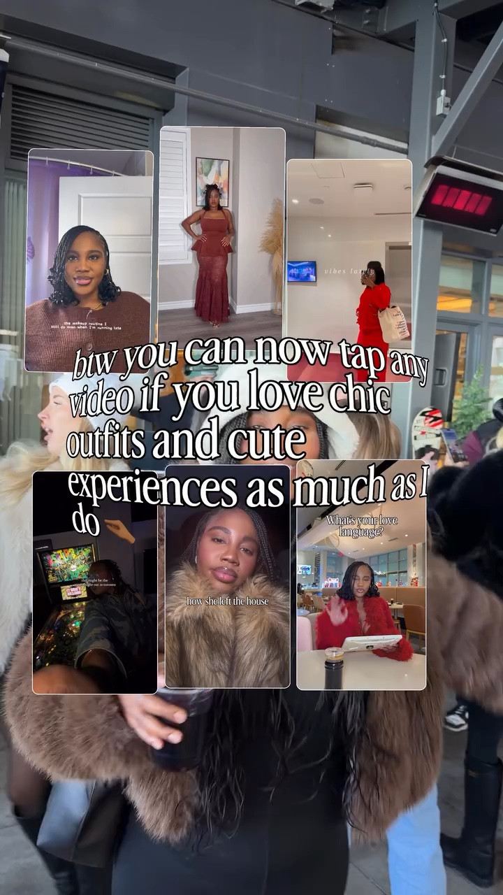 people always tell me they love my style but what makes it special is the experiences behind it. #stylebyemmanuela 

the dinners, the outings, the moments that make the outfit worth wearing.

tap any video if you love chic outfits and cute experiences too 🤏🏾✨

PS: @instagram this is a feature I’ve always wanted since reels became a thing 😍🤏🏾

#LTKtravel #LTKstyletip #LTKcanada