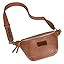 Wrangler Large Fanny Packs for Women Waist Bag Travel Belt Bags Crossbody Sling Purse Brown | Amazon (US)