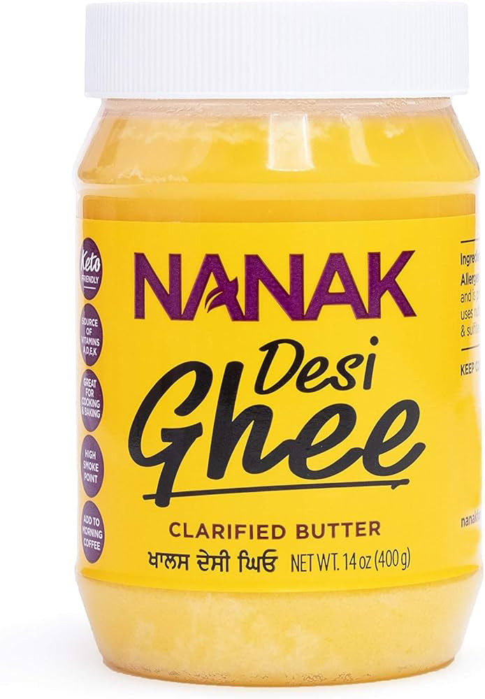 Nanak Desi Ghee Clarified Butter - Premium Quality, Keto Friendly, Certified Paleo, Lactose-Free,... | Amazon (US)